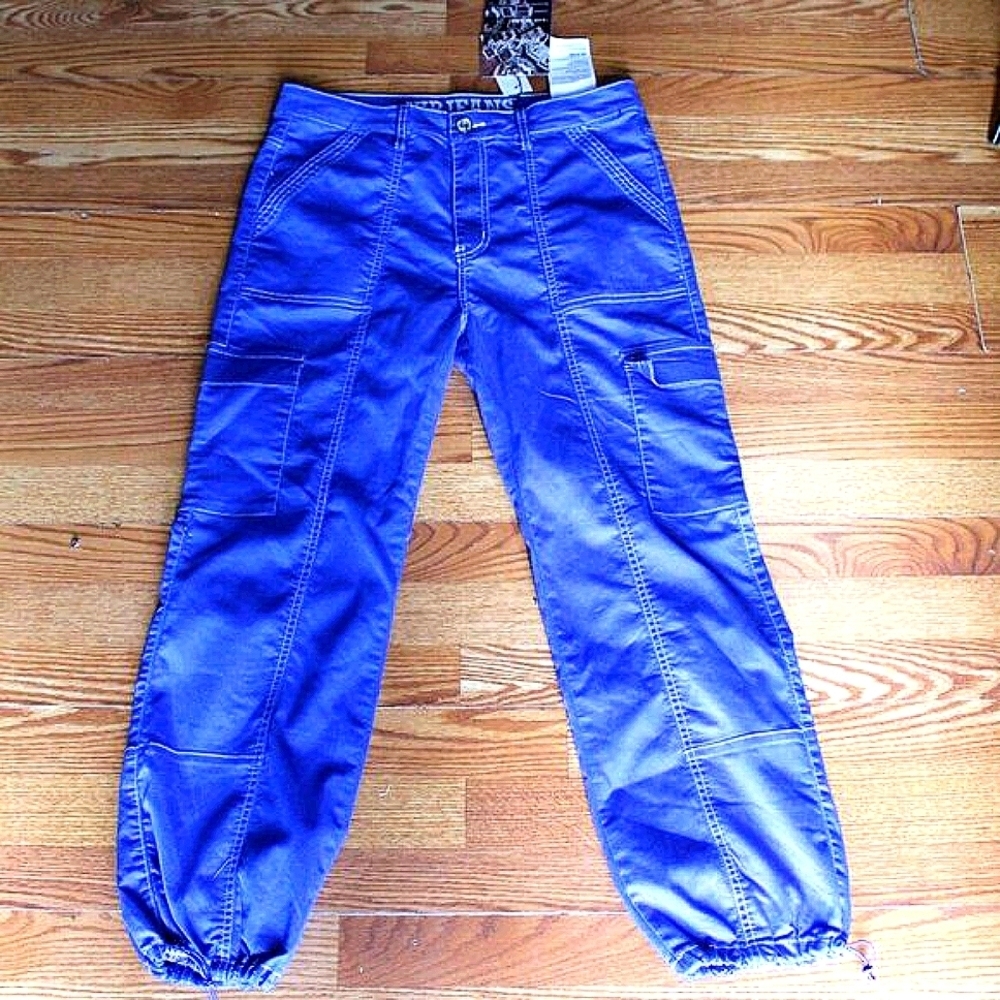 💙 NWT VIP Jeans Cargo Joggers | Utility Fashion | Size 15/32